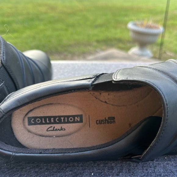 Clarks Women’s Size 9.5 Hop Roxanne Black Slip On Shoes - Picture 6 of 7